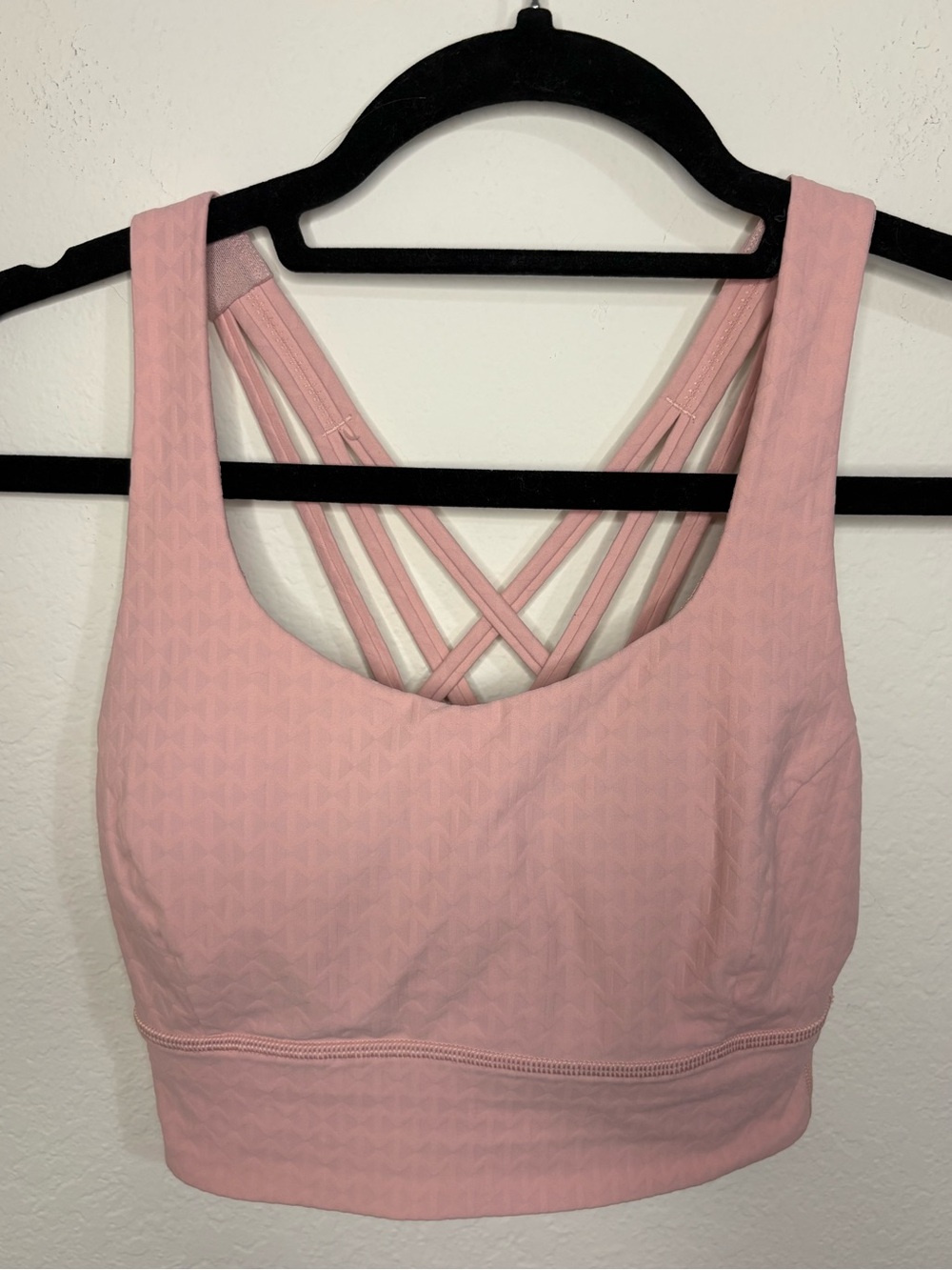 Lululemon Pink Free to Be Elevated Strappy Sports Bra size 4 - Picture 5 of 9